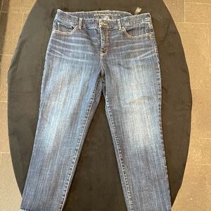 Chico’s jeans Girlfriend Crop 2P